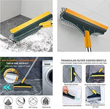 2 In 1 Floor Cleaning Brush Bathroom Tile Windows Floor Cleaning Brush With 120° Rotatable Head – Multipurpose Bathroom Floor Cleaning Brush – Floor Brush Scrubber