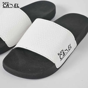 Black Camel Cobra Texture Slide (cimahi – Brown/white 39-44)