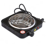 Electric Stove For Cooking – Hot Plate Heat Up In Just 2 Mins – Easy To Clean -metal Body (random Color )