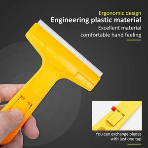 Latest                       Heavy-duty Razor Blade Scraper Tool For Removing Labels, Stickers, Caulk, Adhesive & Paint – Multipurpose Cleaning Tool For Glass, Tiles & Smooth Surfaces | Wall Scraper |scraper With Blade |