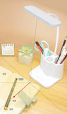 Led Learning Dormitory Bedroom Bedside Reading Night Light Table Lamp (qp-2209-b)