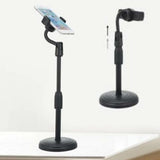Multifunction Mobile Tripod Stand Mini Tripod Stand Mobile Holder Adjustable Height & Angle Phone Holder