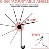 Portable Mobile Phone Holder Multi-angle Universal Mobile Phone Stand 360° Rotateable Phone Holder, Foldable Smartphone Stand (random Color)