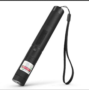 Rechargeable Powerful Green Laser Pointer – Long Range 4+ Km Beam – Water & Weather Resistant – Steel Body