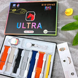 S10 Ultra 2 Smart Watch For Kids & Adults | 7 Stylish Straps | Titanium Body | Magnetic Charger | Water Resistant
