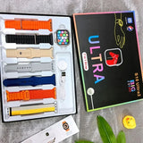 S10 Ultra 2 Smart Watch For Kids & Adults | 7 Stylish Straps | Titanium Body | Magnetic Charger | Water Resistant