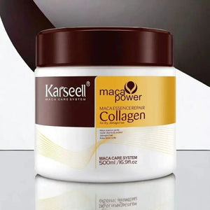 Sealed Packed Karseell Hair Mask Collagen Treatment Cream – Argan Oil & Maca Essence, 16.9 Oz 500ml