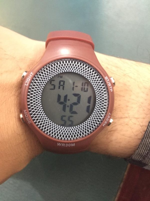 Silicon Digital Watch – Waterproof, Luminous Display, Automatic Movement, Sporty   Design, No Box Included