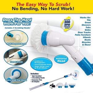 Spin Scrubber (tiles Cleaning Brush) Chargeable