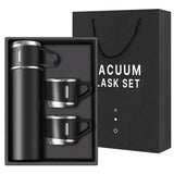 Vacuum Flask Bottle & Cup Stainless Steel Vacuum Flask Set (random Color)